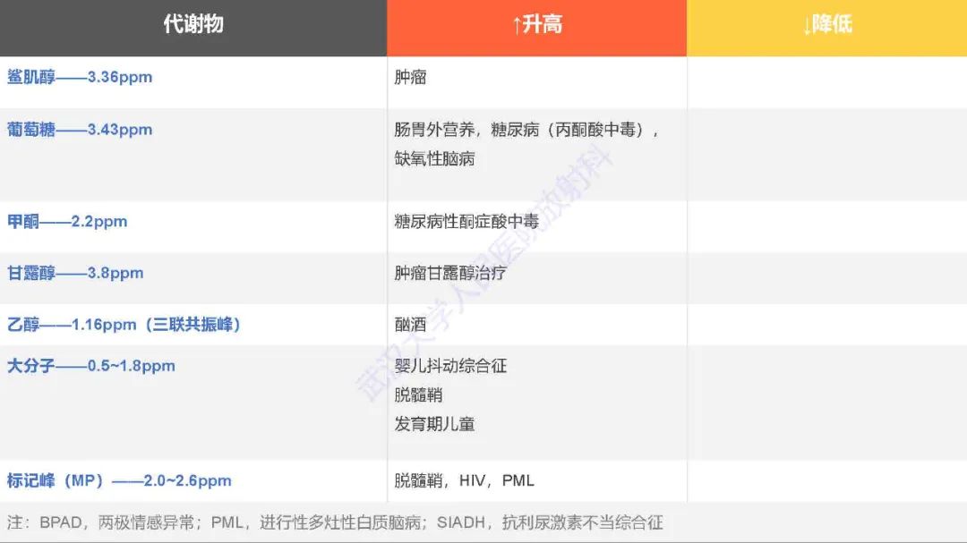 影像PPT - 【PPT】1H-MRS在中枢神经系统疾病中的应用-27