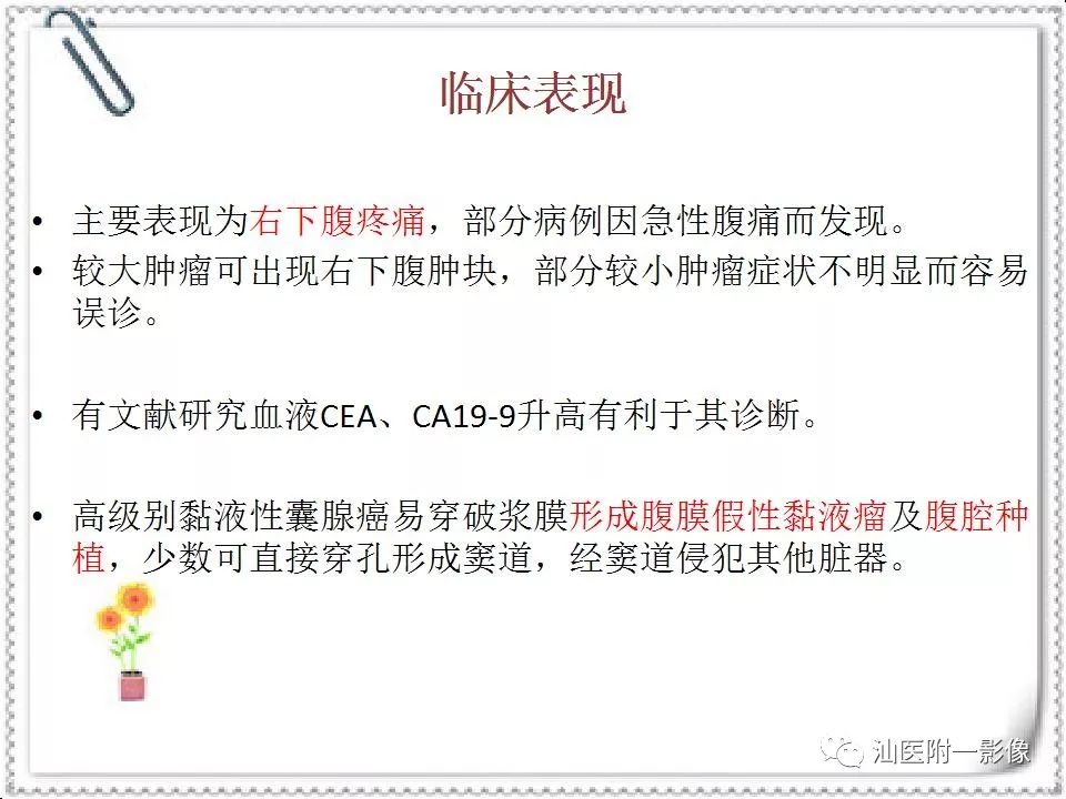 影像PPT - 【病例】阑尾粘液腺癌1例CT影像-14