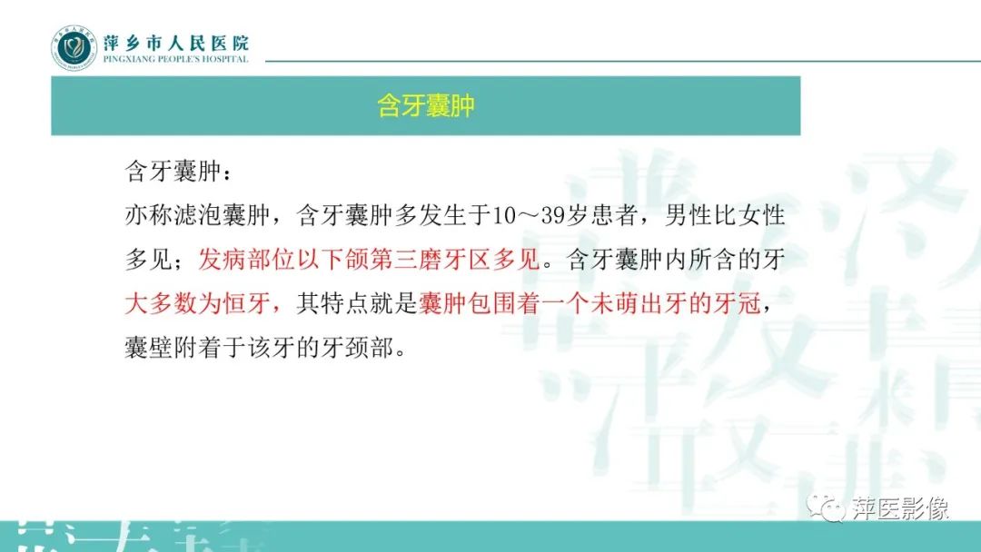 影像PPT - 【PPT】浅谈颌骨常见囊性病变-13