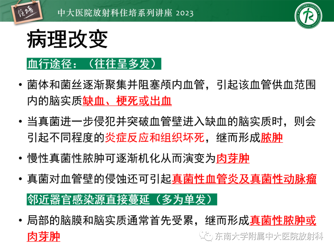 影像PPT - 【PPT】中枢神经系统真菌感染影像诊断-8