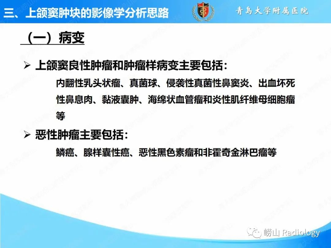 影像PPT - 【PPT】鼻腔鼻窦肿瘤和肿瘤样病变的影像学分析思路-7