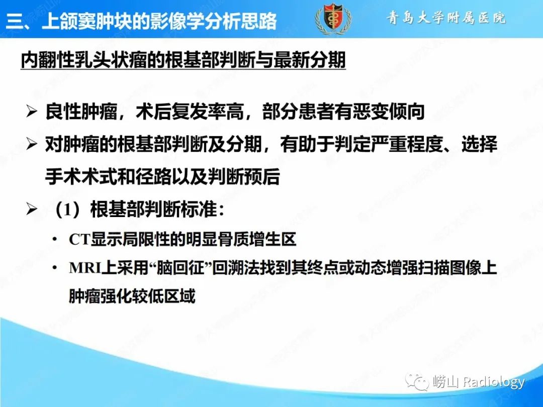 影像PPT - 【PPT】鼻腔鼻窦肿瘤和肿瘤样病变的影像学分析思路-20