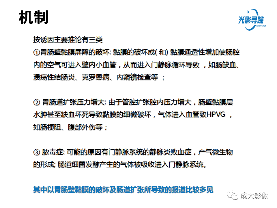 影像PPT - 【PPT】门静脉积气征-4