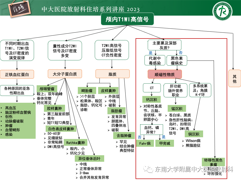 影像PPT - 【PPT】成人颅内T1WI高信号病变分析思路-40