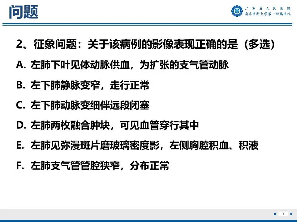 影像PPT - 【PPT】异常体循环供血左肺下叶基底段-10