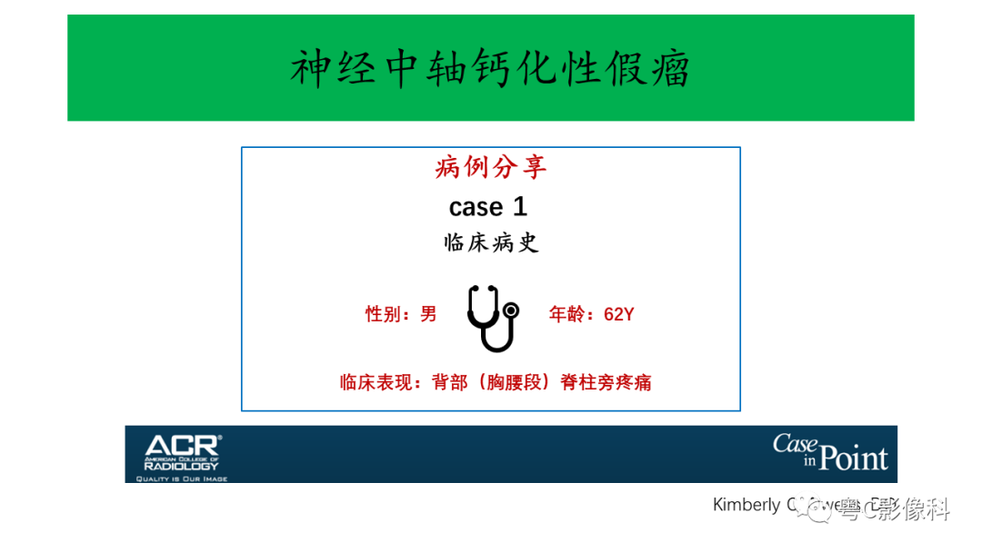 影像PPT - 【PPT】神经中轴钙化性假瘤(CAPNON)的影像诊断及鉴别诊断-3