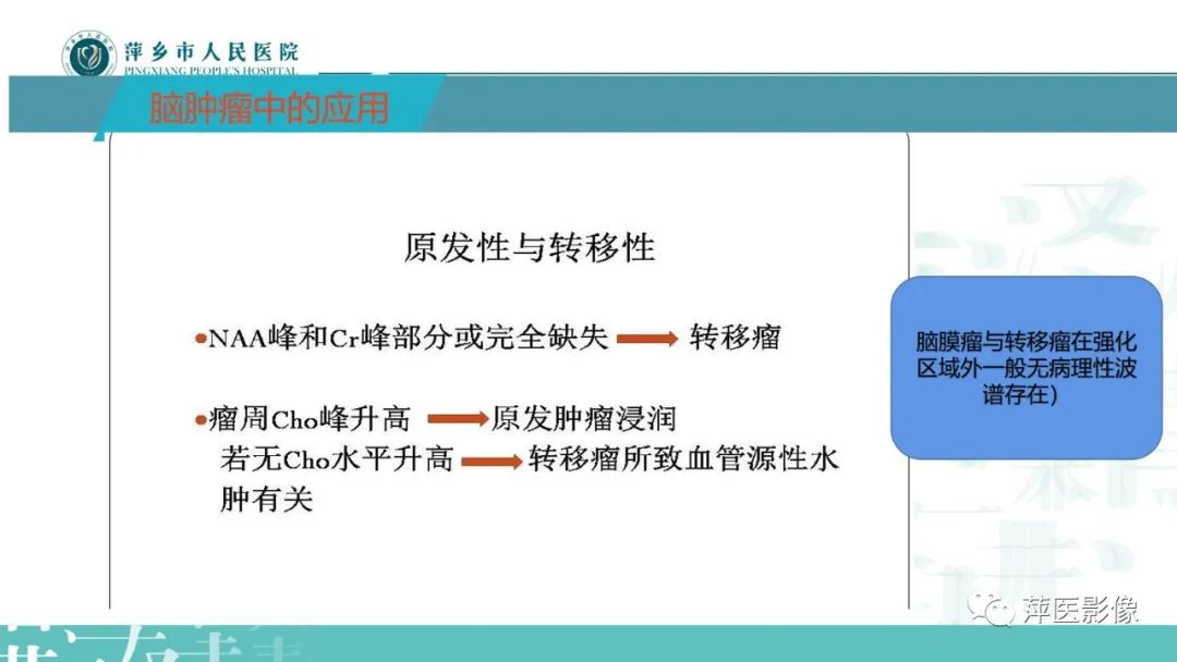 影像PPT - 【PPT】浅析脑肿瘤波谱成像-23