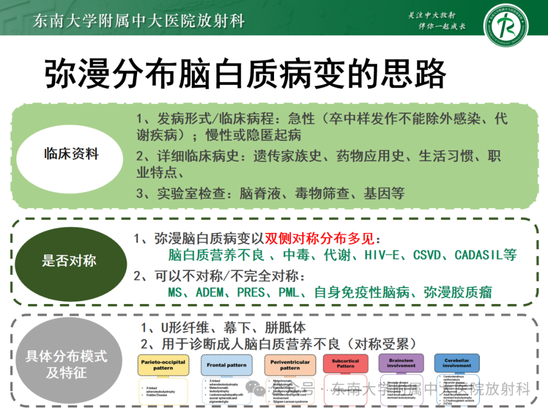 影像PPT - 【PPT】成人脑白质受累为主的弥漫/融合分布病变的诊断思路-42